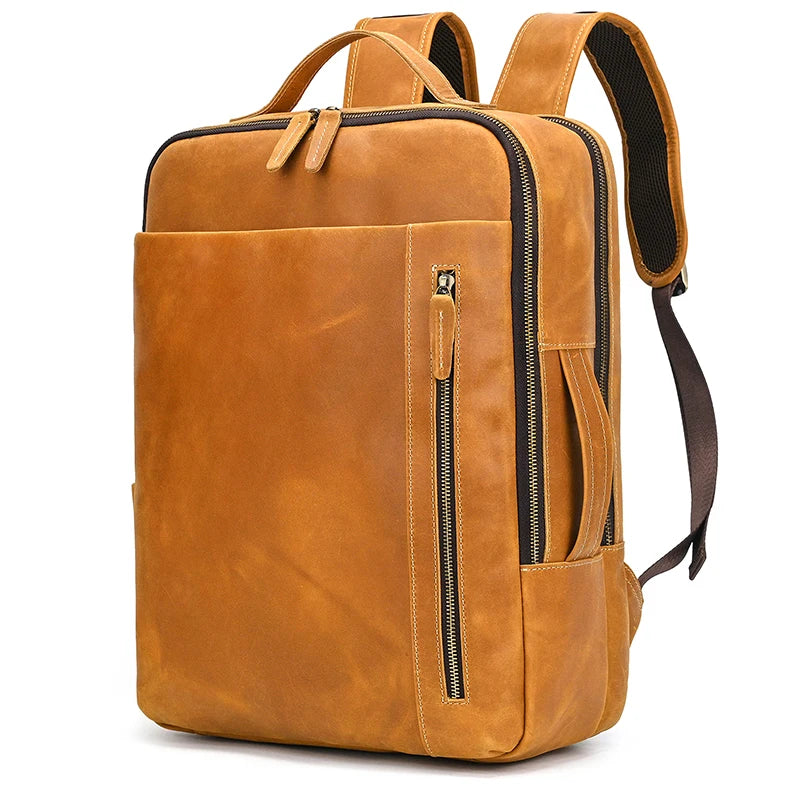 Fashion leather backpack