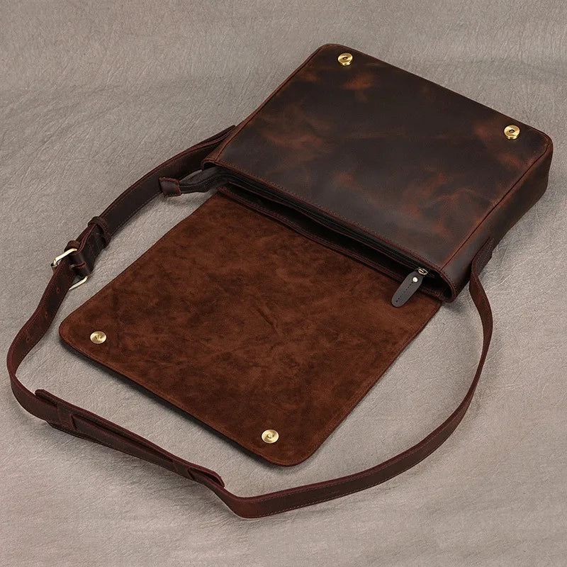 Oxford Leather Shoulder Bag