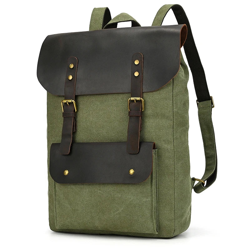 Canvas Leather Bag