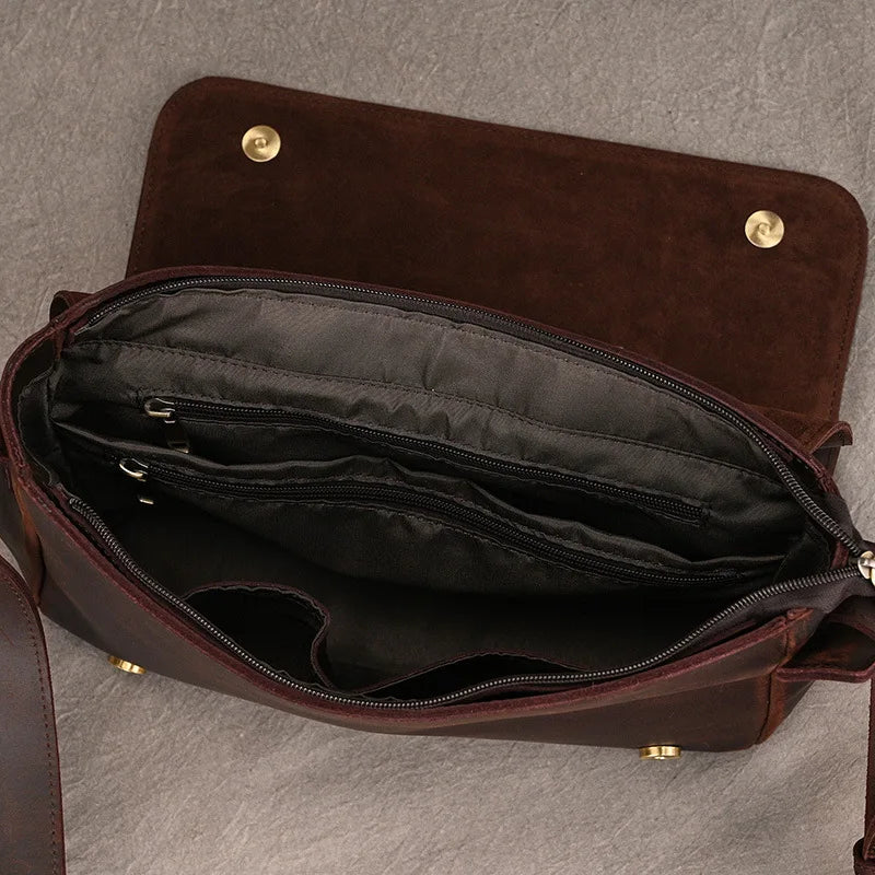 Oxford Leather Shoulder Bag
