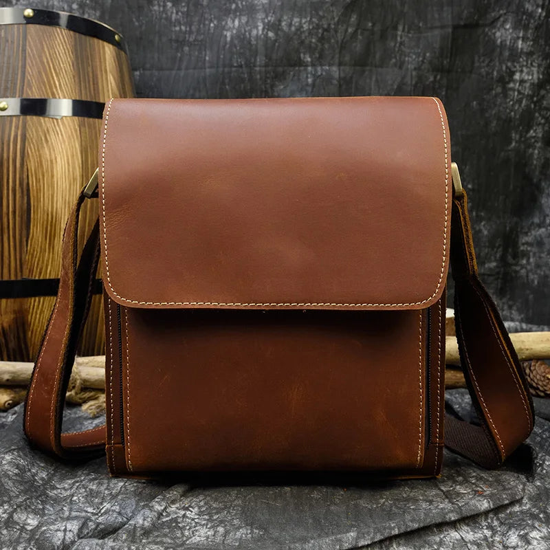 Oxford Leather Shoulder Bag