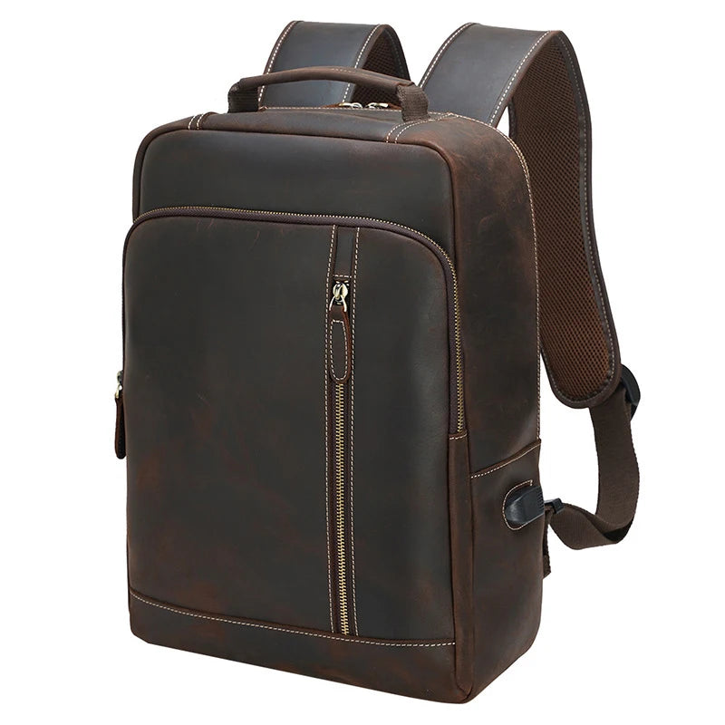 USB Charge Men Laptop Backpack