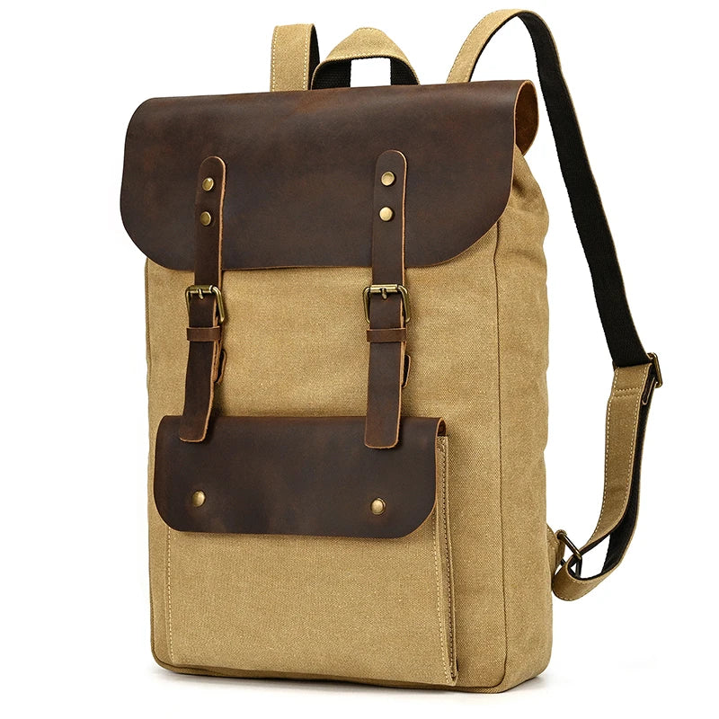 Canvas Leather Bag
