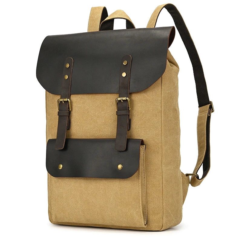 Canvas Leather Bag